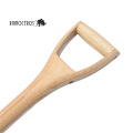 Estilo tradicional, alça de madeira Mirror Polishing Gardening Tools Digging Spade Shovel